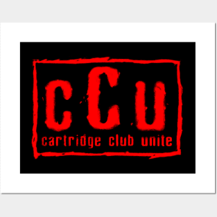 Cartridge Club Unite cCu Red Posters and Art